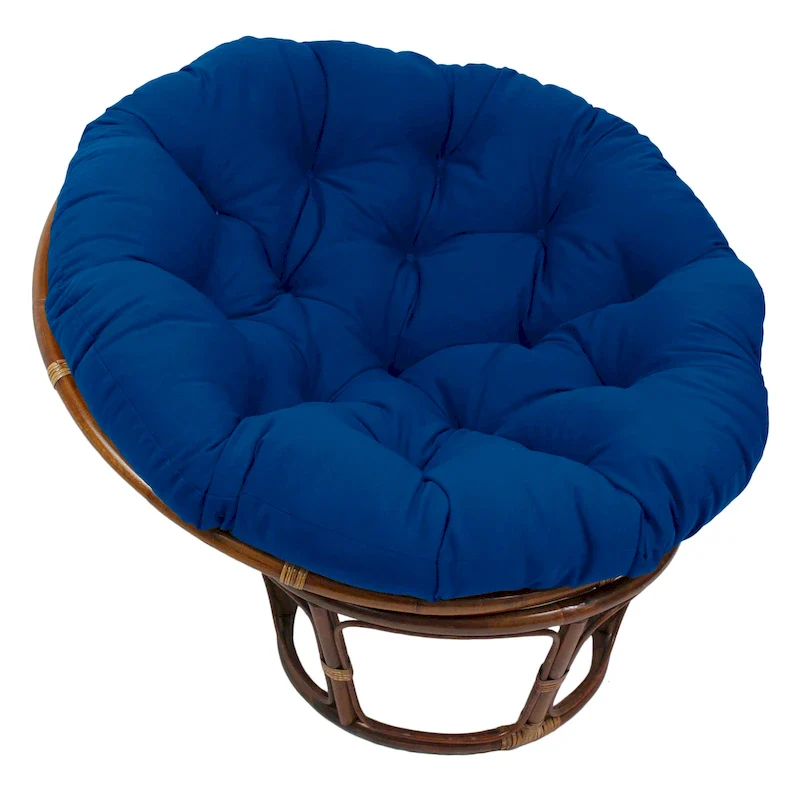 52-inch Solid Twill Papasan Cushion (Cushion Only)