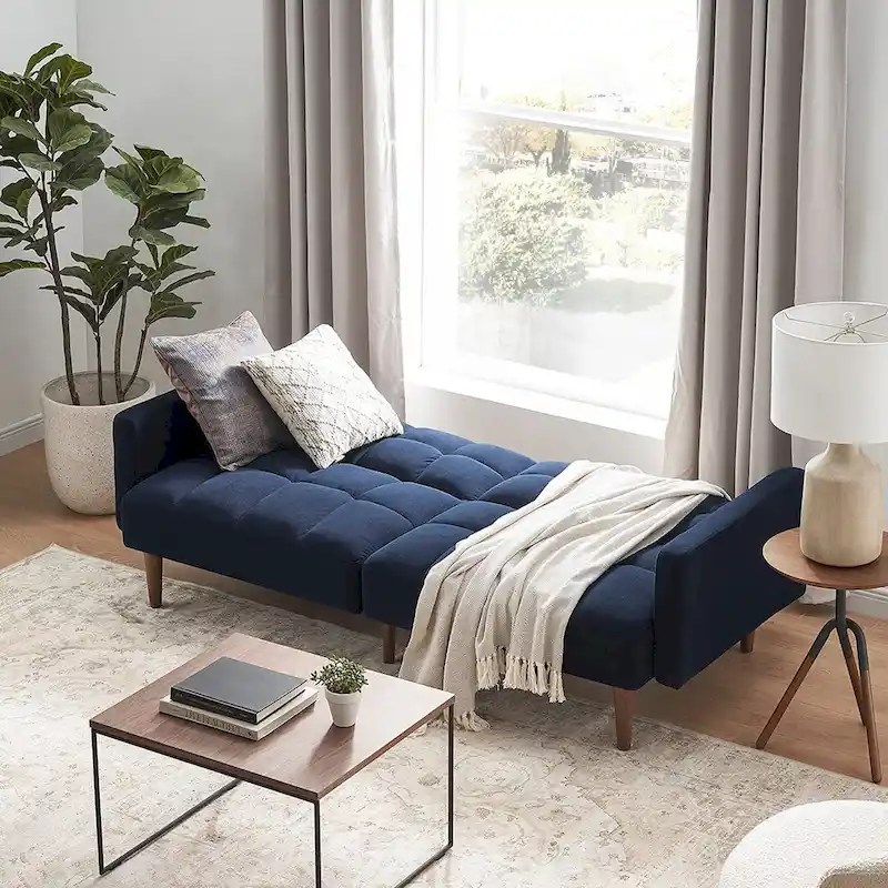 Mopio Aaron Futon Convertible Sofa Sleeper Futon