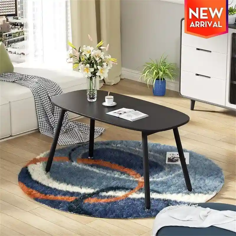 Folding Coffee Table Rustic Farmhouse Coffee Tables - 31.5D x 15.7W x 17.7H