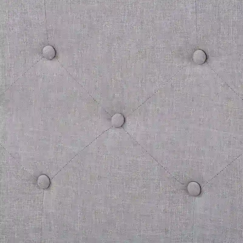 Nova Ridge Upholstered Button-Tufted Bed Frame, Full