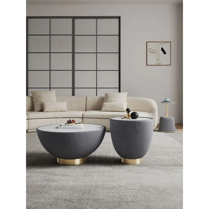 Modern Upholstered Dining Table with Chairs