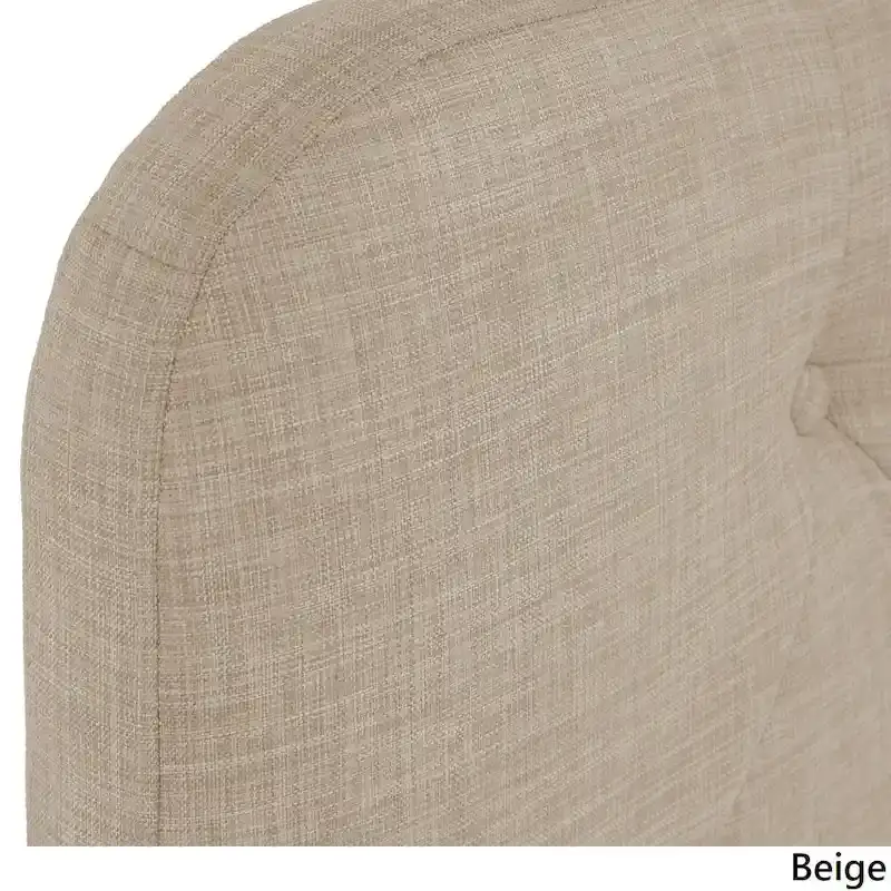 Ginny Adjustable Diamond-tufted Camel Back Bed by iNSPIRE Q Classic