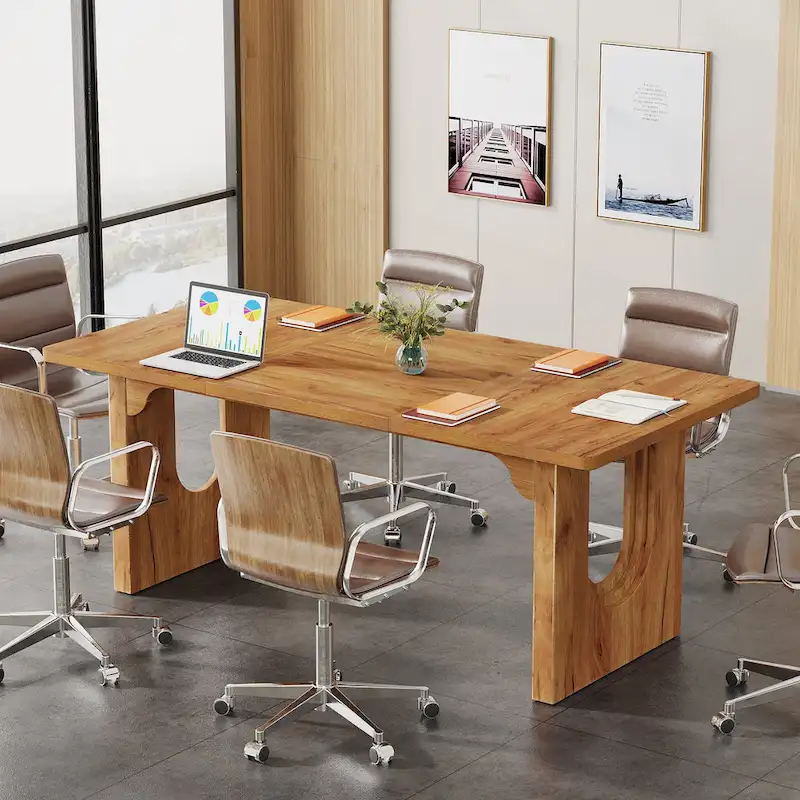 70.9-Inch Large Executive Desk, Modern Simple Office Computer Desk
