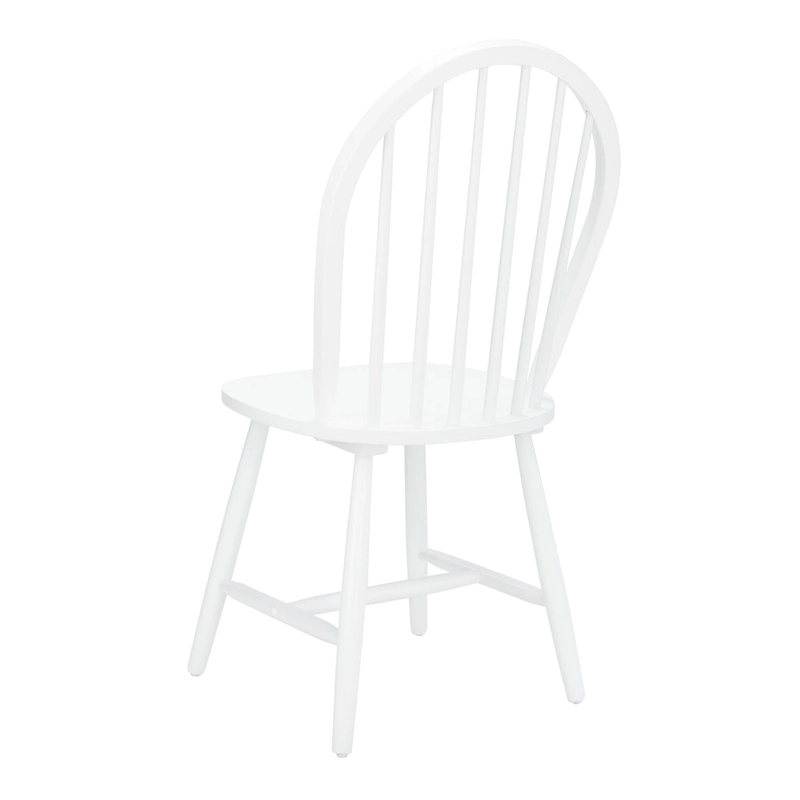 SAFAVIEH Delcie Spindle Oval Back Dining Chair (Set of 2) - 17.9  x 19.7  x 37  - 18Wx20Dx37H