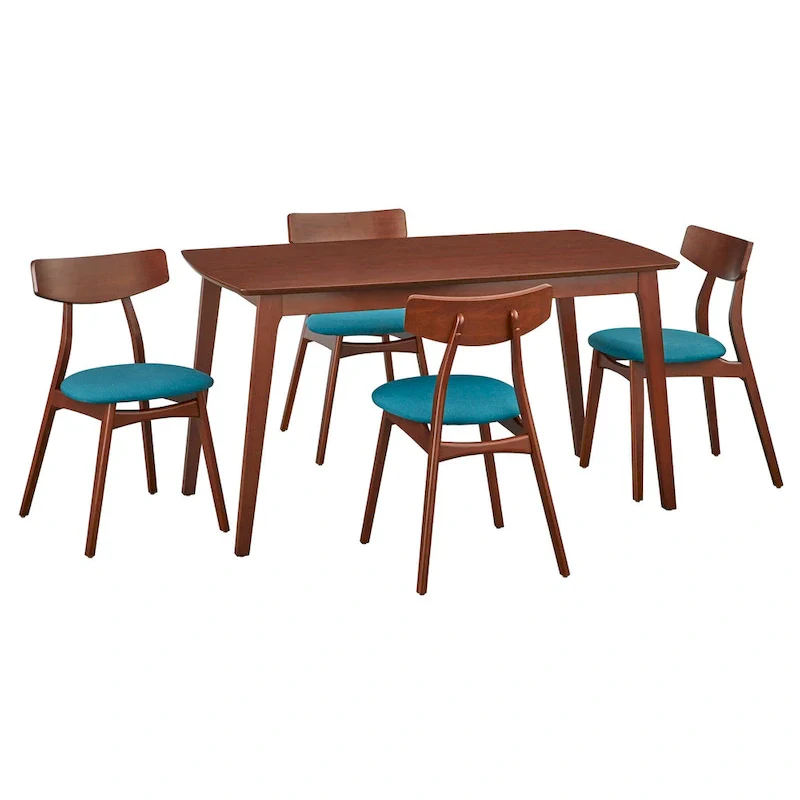 Simple Living Solid Beechwood Cadiz 5-piece Dining Set