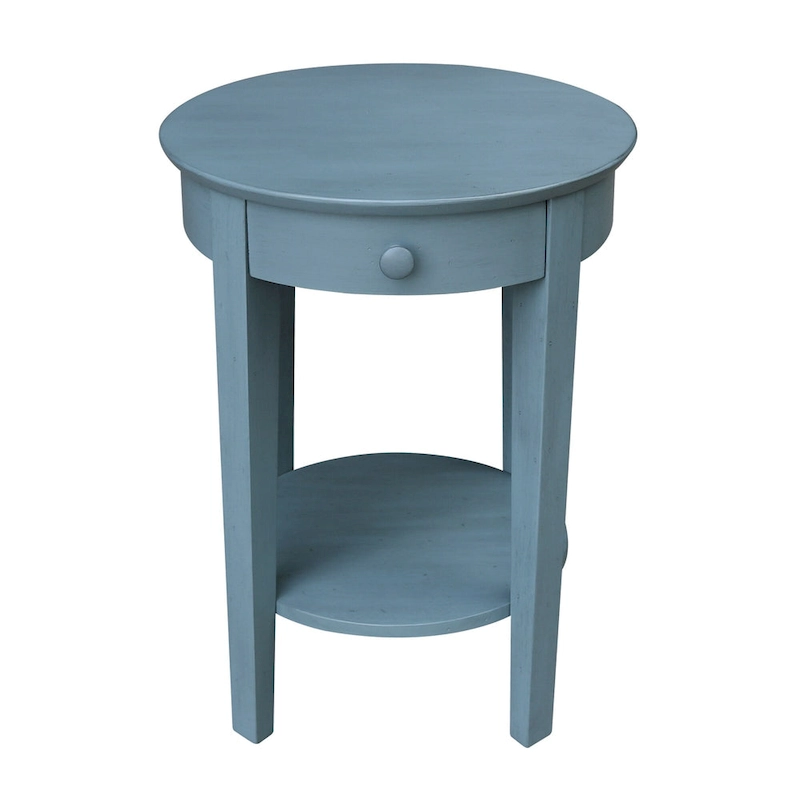 Solid Parawood Philips Accent Table