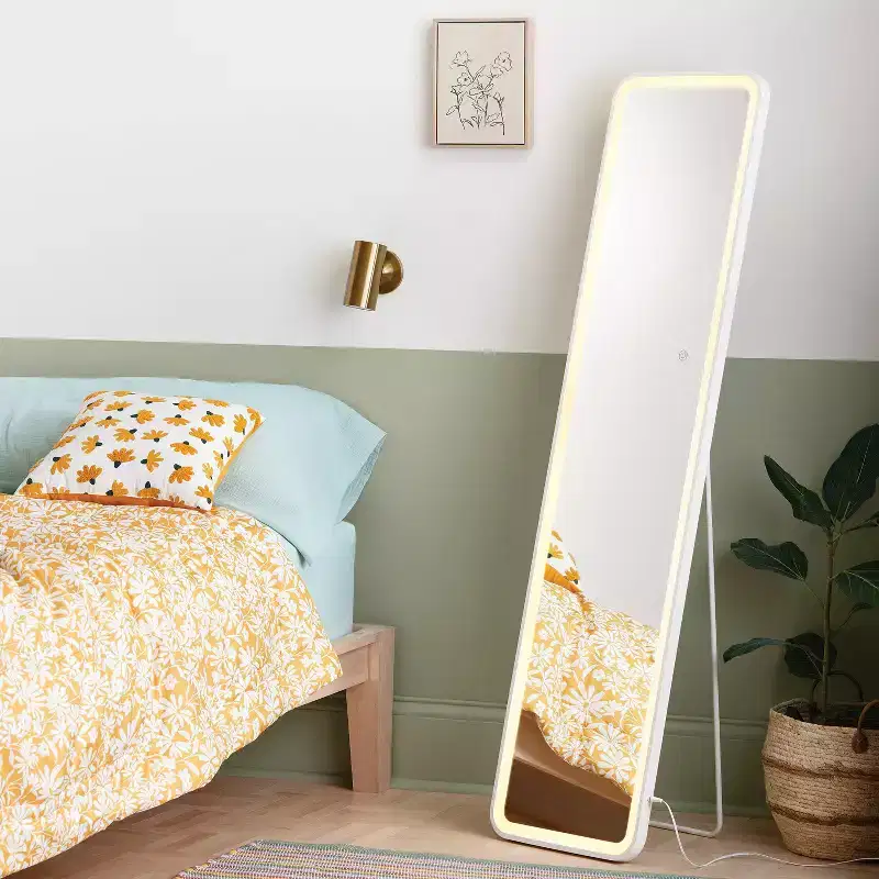 Lighted Full Length Mirror with Tech Integration - Room Essentials™