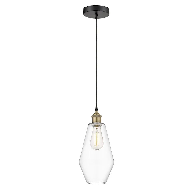 Innovations Lighting Cindyrella - 1 Light 7  Cord Hung Mini Pendant