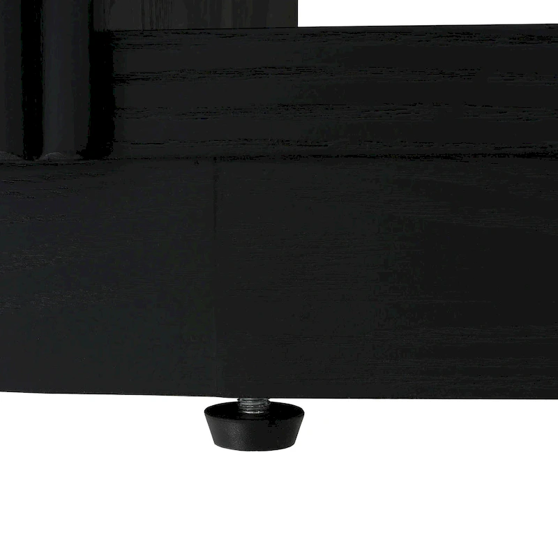 Modern Entryway Console Table - Slim Sofa Table with Open Shelf & Elegant Wood Grain, Multi-Functional Hallway Table