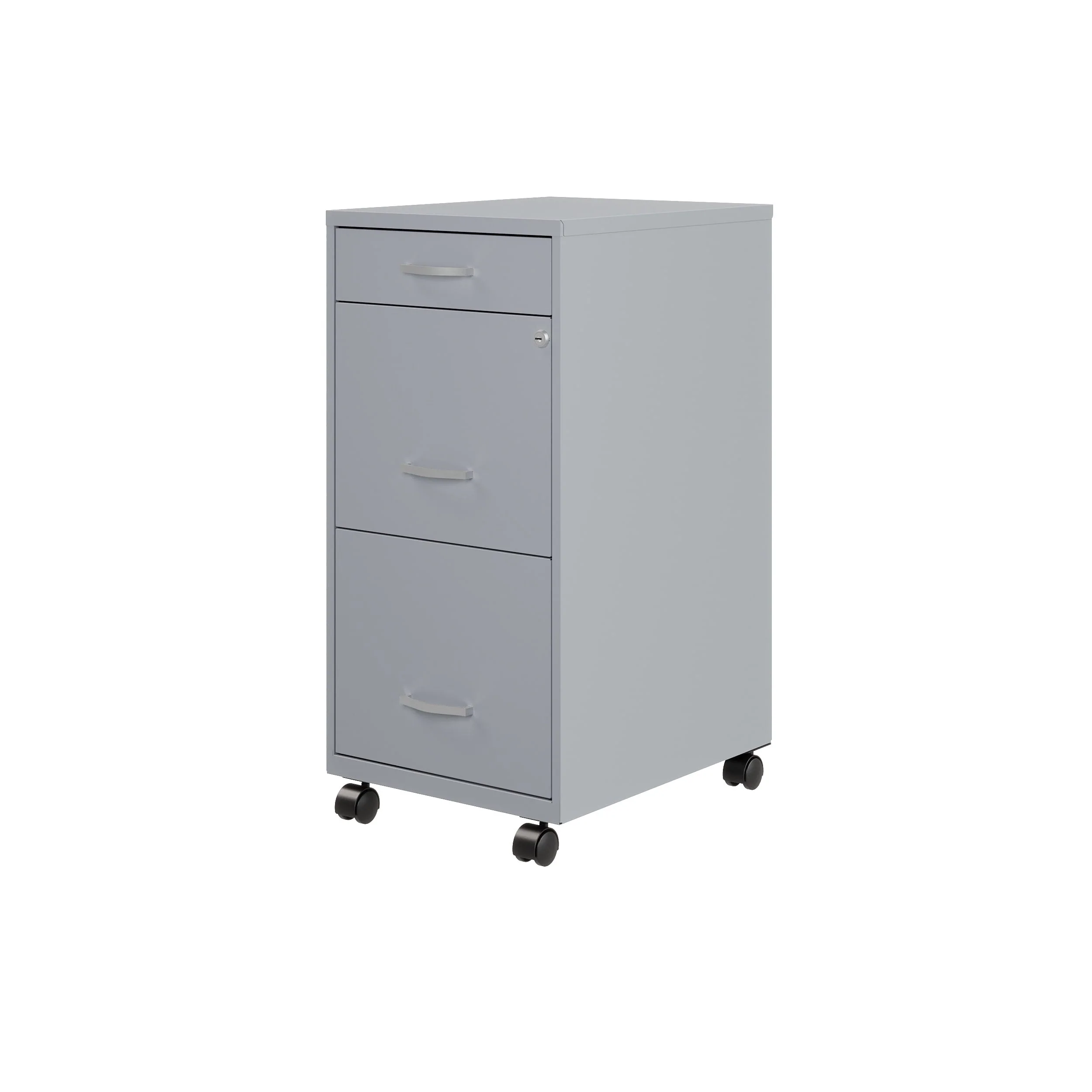Space Solutions 18 Deep 3 Drawer Metal File Cabinet