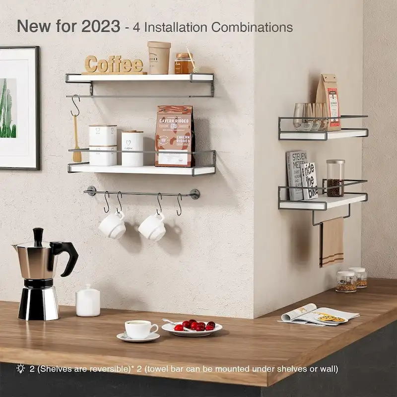Floating Shelves Bathroom