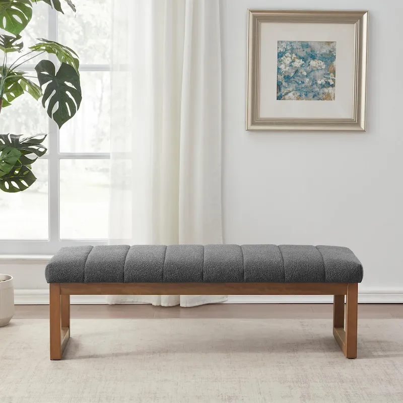 45  Entryway Upholstered Bench Shoe Rack Bench