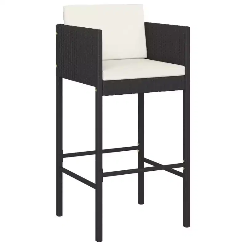 vidaXL Garden Bar Set with cushions