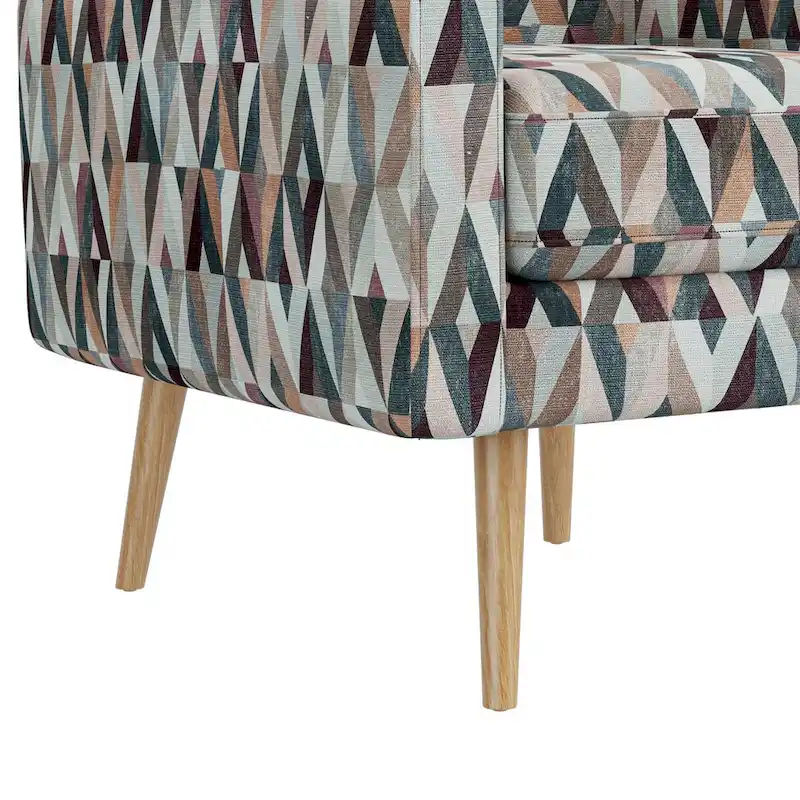 Mindy Mid-Century Modern Small Space Accent Armchair