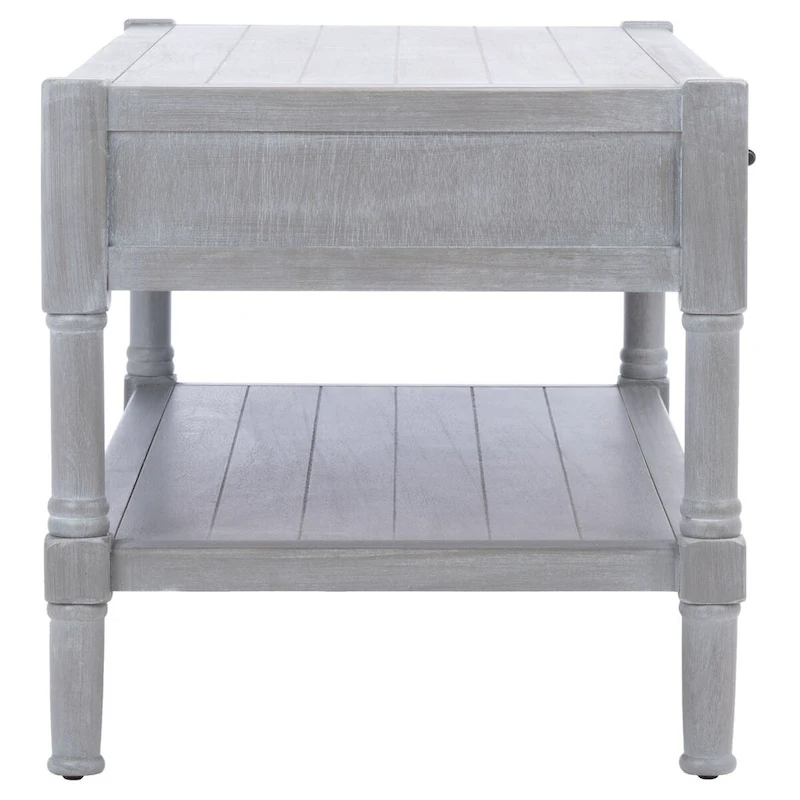 SAFAVIEH Alene 2-Drawer Bottom Shelf Coffee Table - 37.8 W x 19 L x 19 H - 38Wx19Dx19H