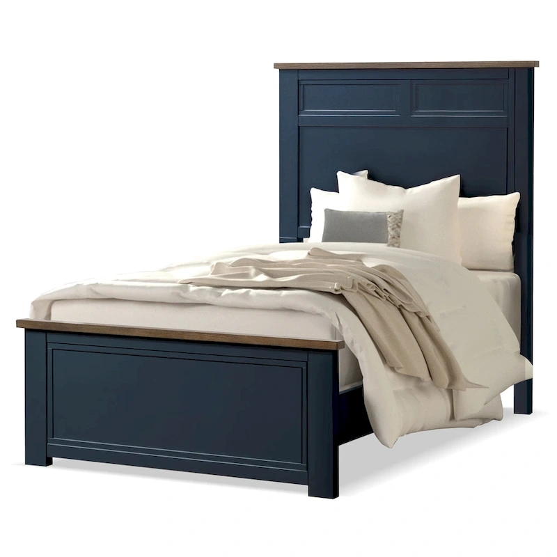 Furniture of America Althea Modern Farmhouse Pinewood Panel Bed