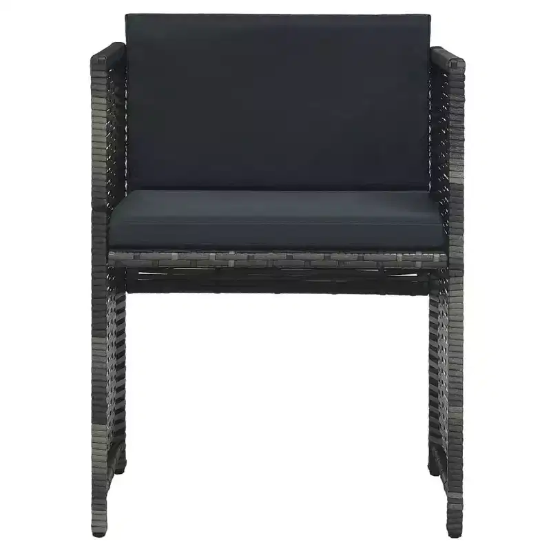 vidaXL Garden Dining Set Grey and anthracite