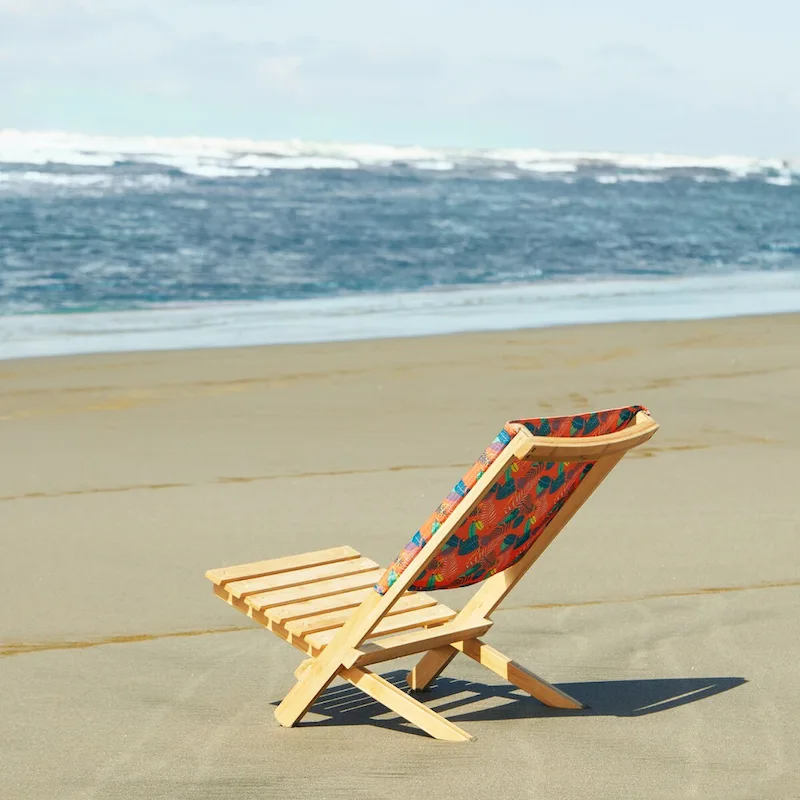 Duck Covers Bamboo Beach Chair