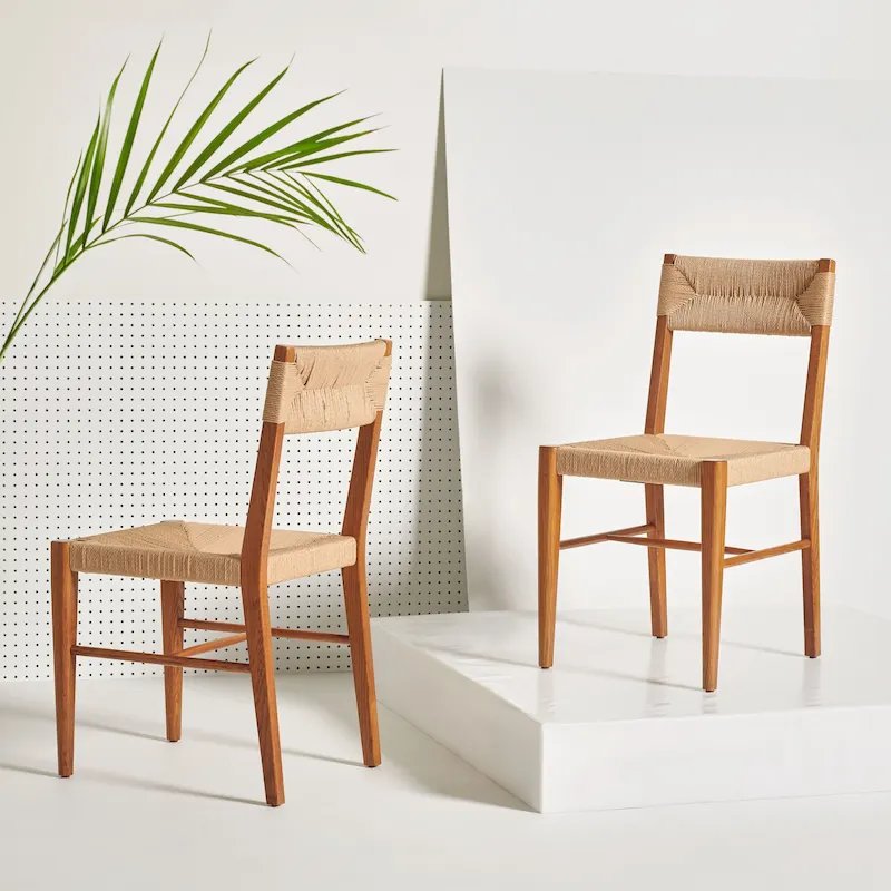 Rattan Dining Chair - 16Wx21Dx34H