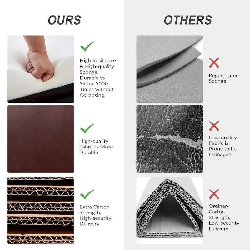 Esteban Swivel Recliner with Tufted Back Set of 2 by HULALA HOME