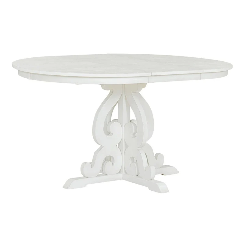 5-Piece Retro Functional Dining Set 1 Extendable Table