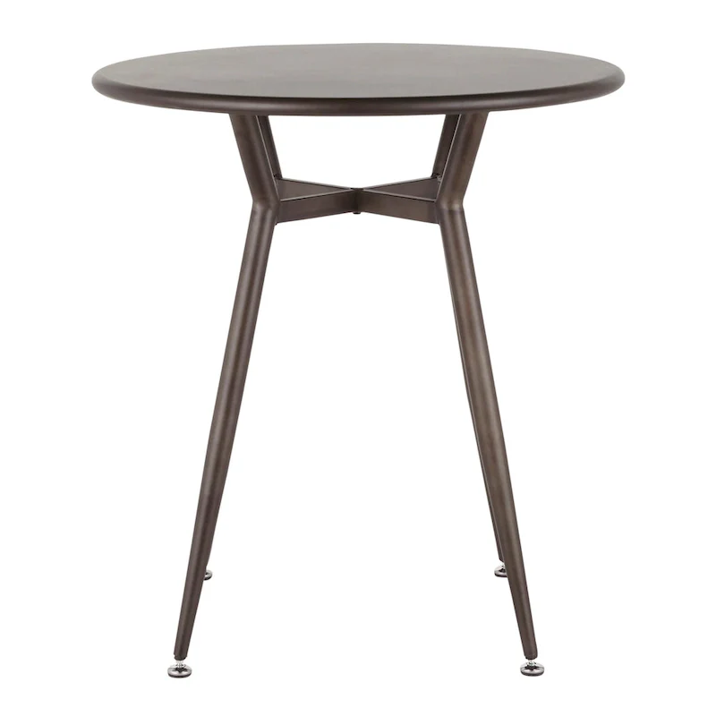 Carbon Loft Barton Industrial Round Dinette Table