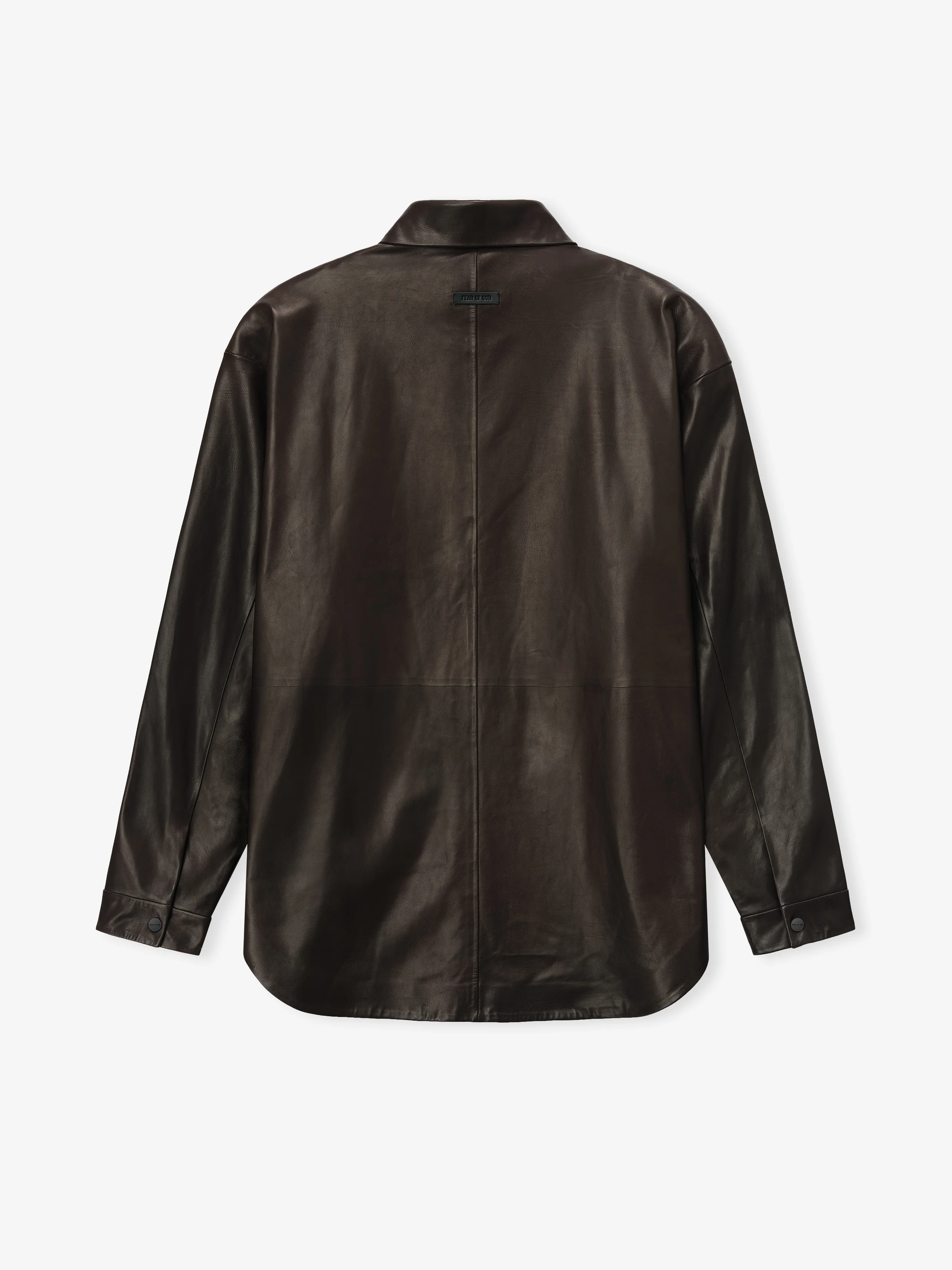 Leather Relaxed Shirt