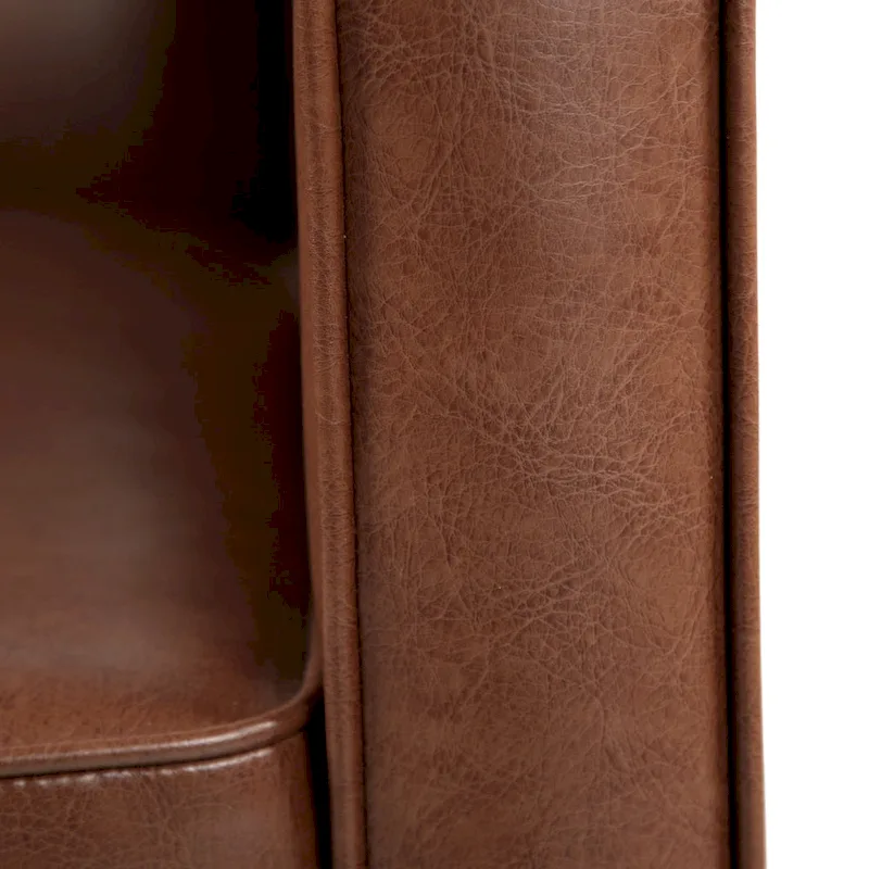 Mid-Century Button Tufted Recliner