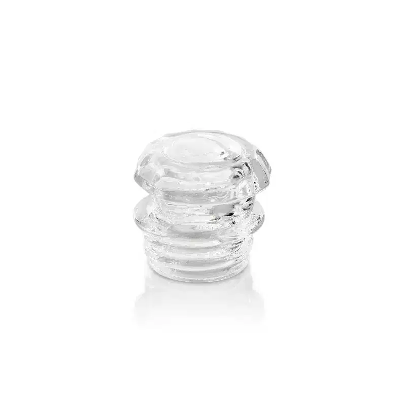 Petromax Glass Knob for Perkomax LE14/LE28, Stainless Steel Petromax Percolator Lid Knob Clear View Replacement Part