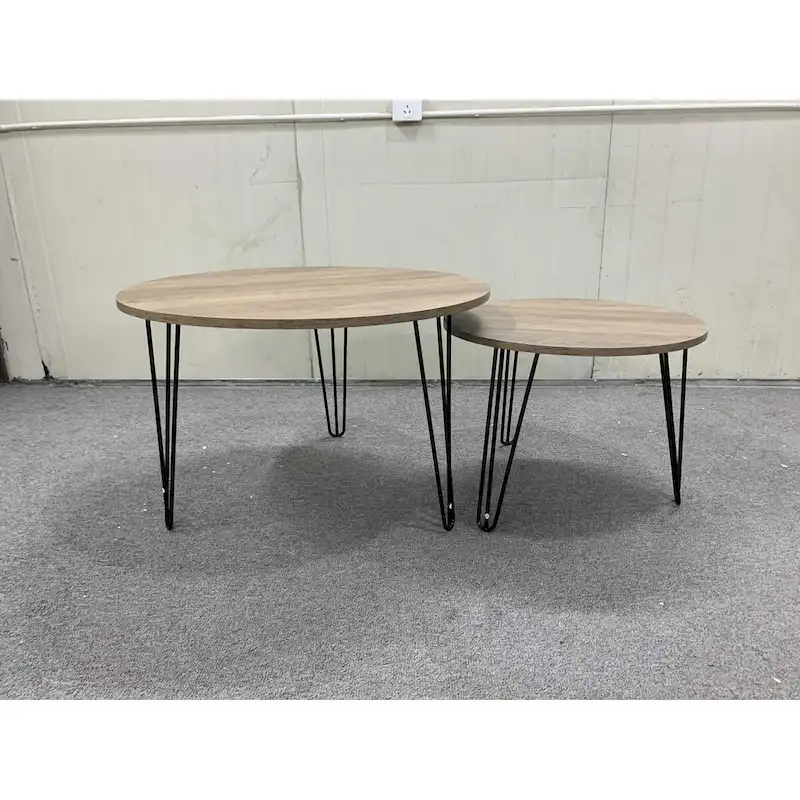 27.56  Round Nesting Coffee Table Set of 2