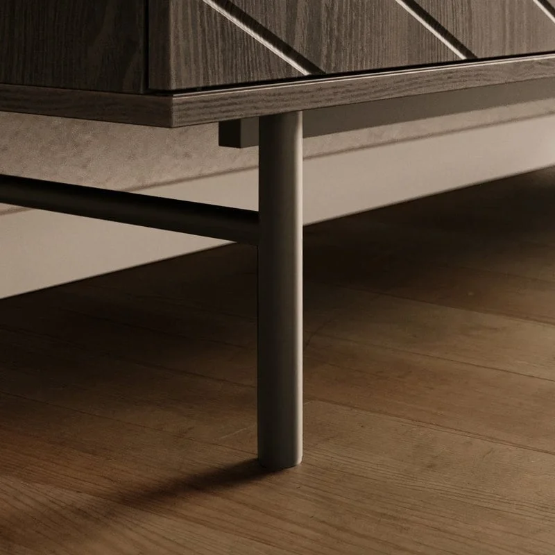 Studio London Amara 70.6 Media Console Oak Effect TV Stand