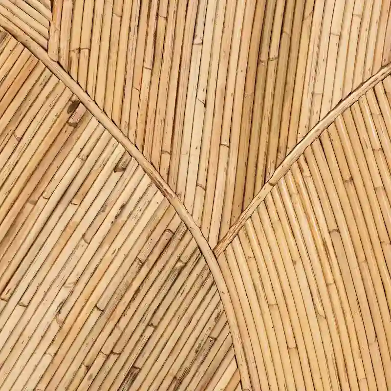 Seana Bohemian Rattan Standalone Headboard