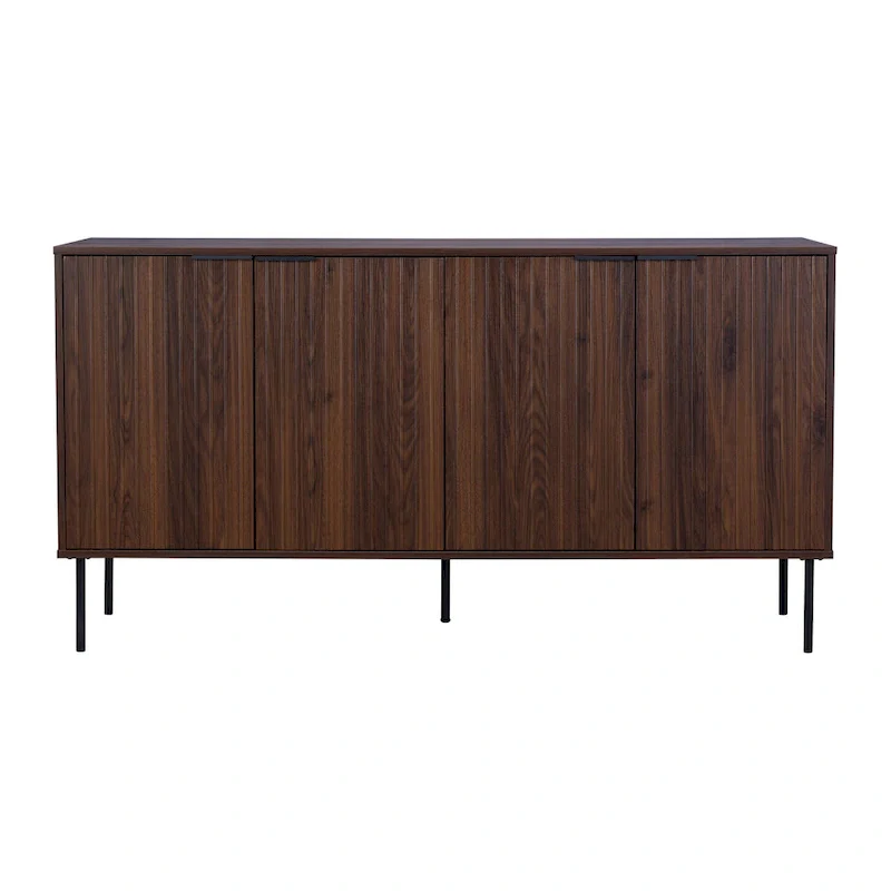 Lysander Fluted Sideboard Buffet Cabinet