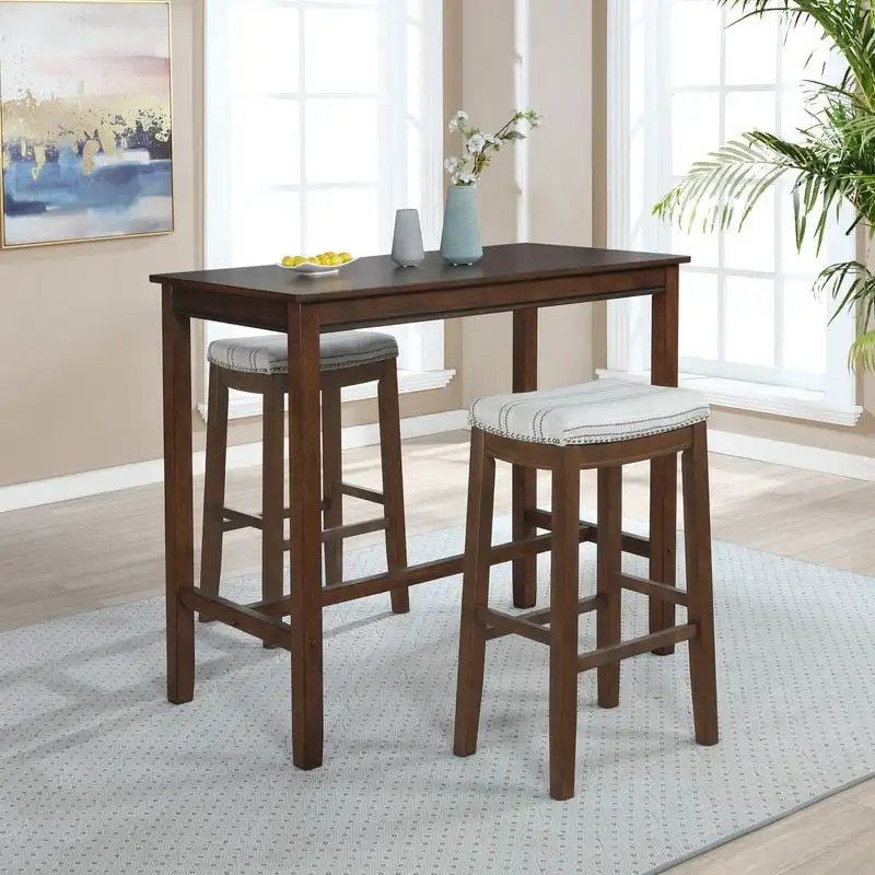 42-Inch Round Pub Bar Table