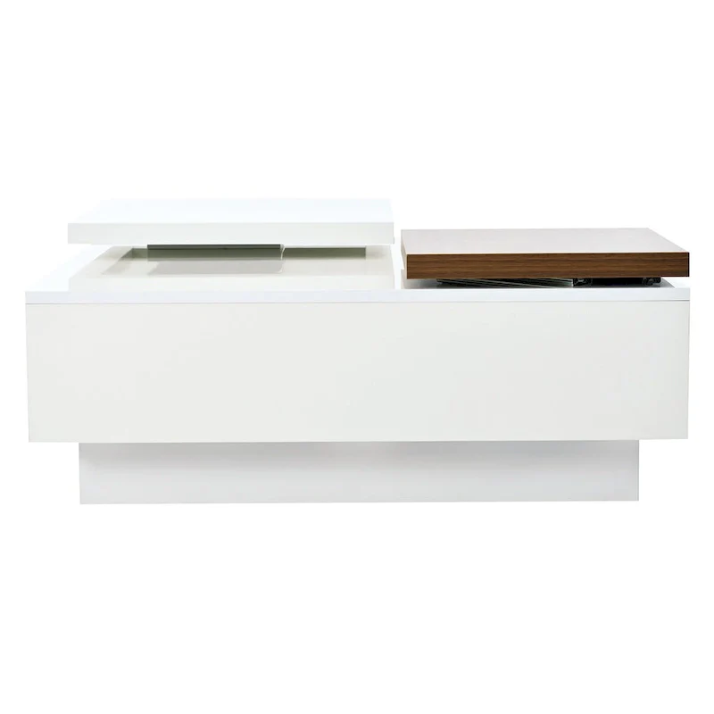 Modern Square Wood Coffee Table