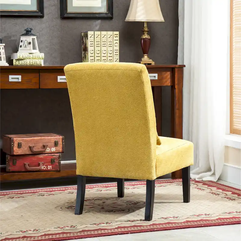31.75 High Back Polyester Accent Chair
