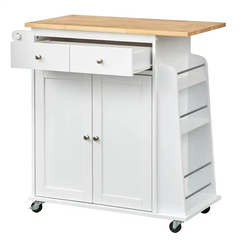 White Sonoma Kitchen Cart