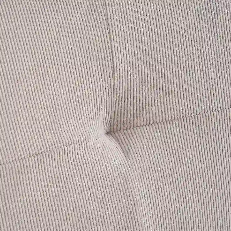 Set of 2 Fabric Upholstered Simple and Modern Design Tufted Back Dining Side Chair