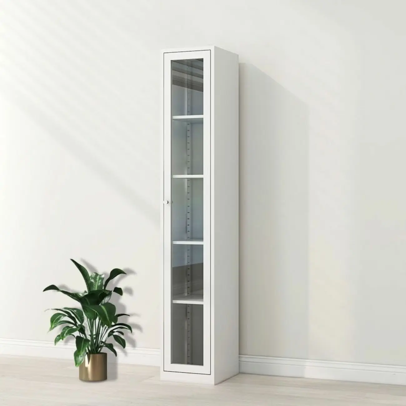 Modern Steel Colorful Display Cabinets for Restroom