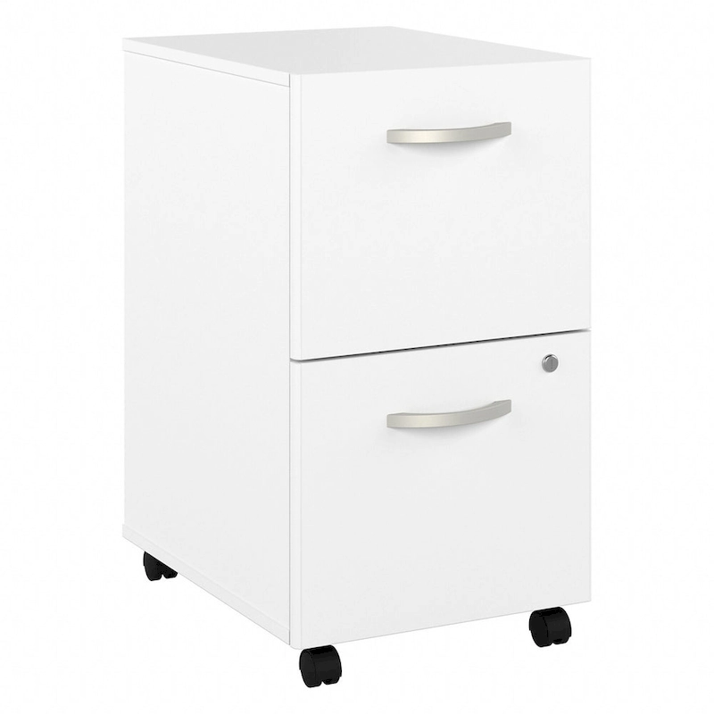 Hybrid 2 Drawer Mobile File Cabinet by Bush Business Furniture