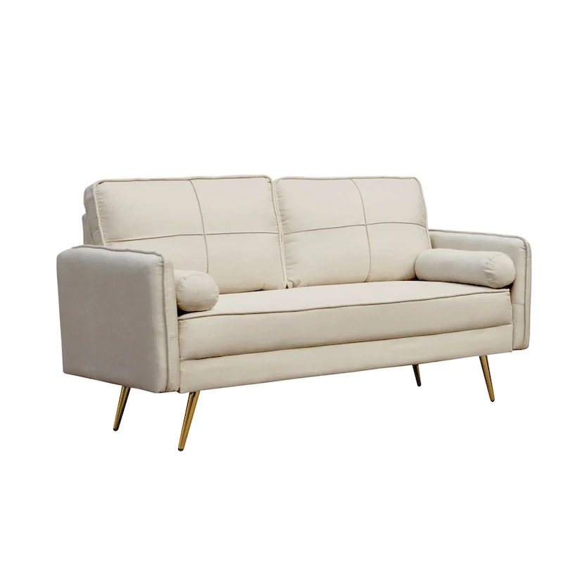 Round Arm Loveseat