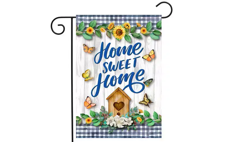 Briarwood Lane Spring Garden Flag 12x18 For Outdoor Country Home Swet Home For Spring Garden Flag Flags For Outside