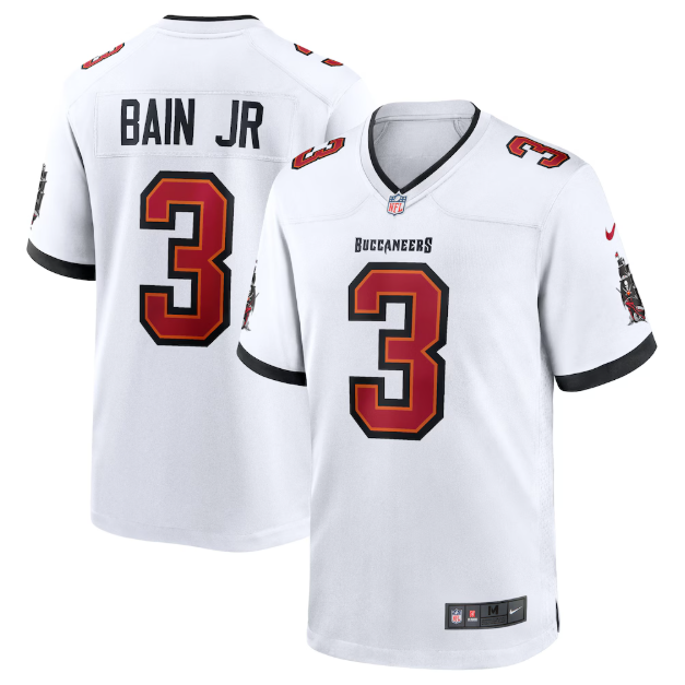 Tampa Bay Buccaneers Rueben Bain Jr. White Jersey
