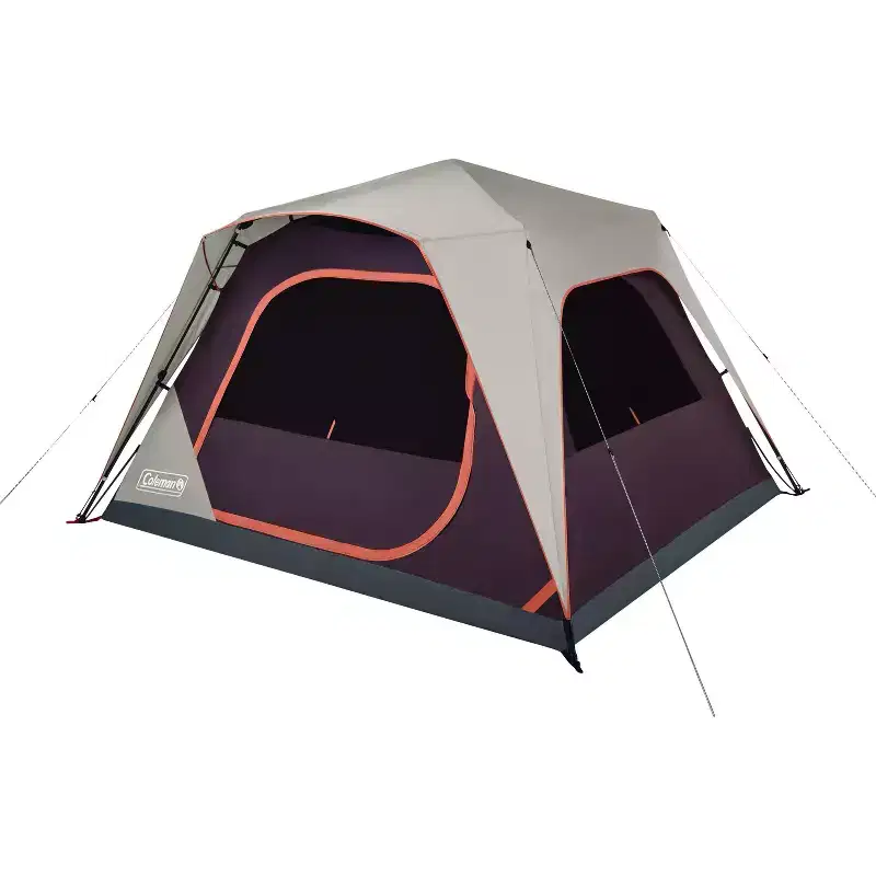 Coleman Skylodge 6-Person Instant Camping Tent, Blackberry, 1 CT