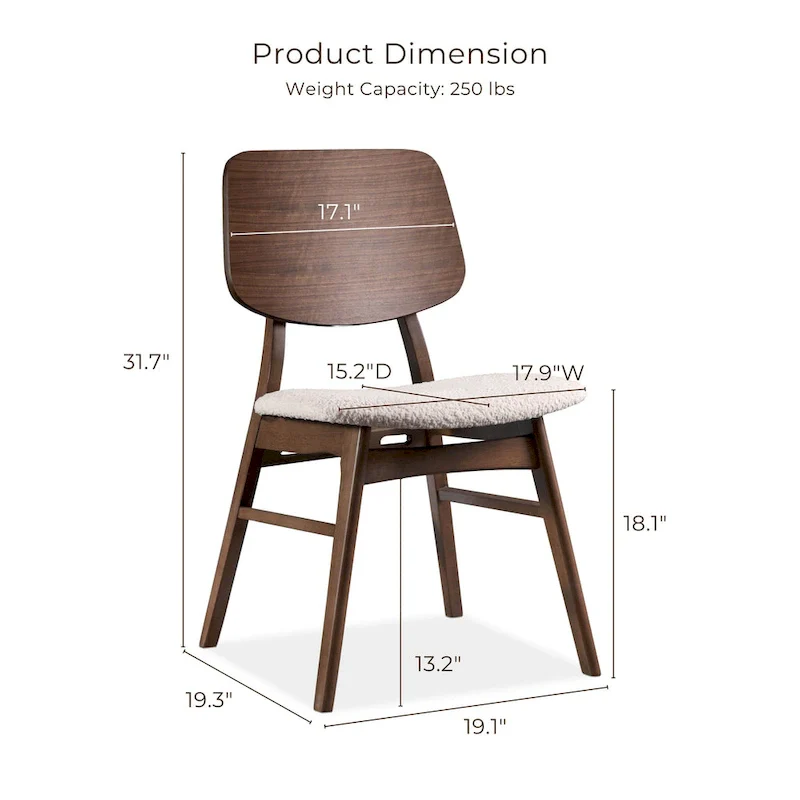 Beau I Mid-Century Walnut Oval Dining Table