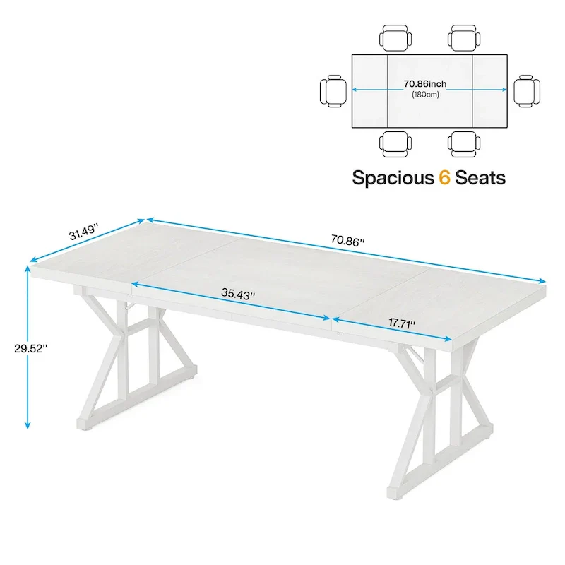 6FT Conference Table Meeting Room Table