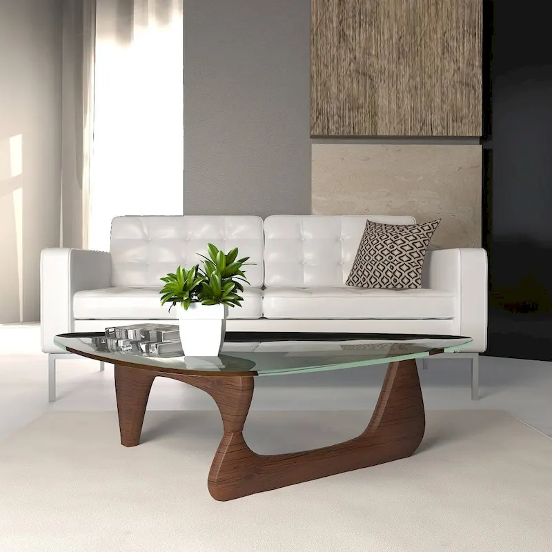Imperial Triangle Coffee Table - Tempered Glass Only