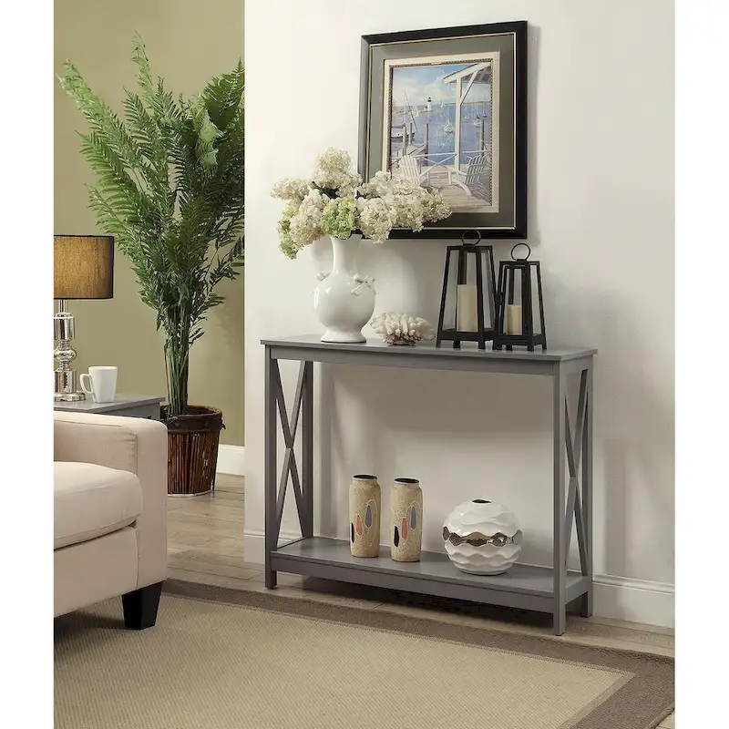 Convenience Concepts Console Table with Shelf