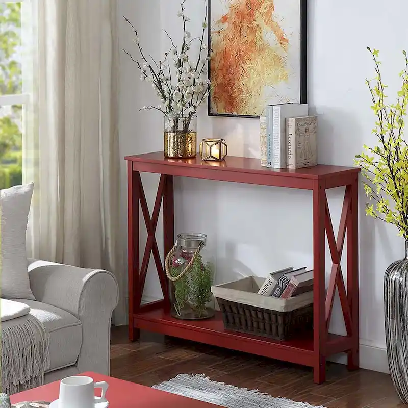 Convenience Concepts Console Table with Shelf