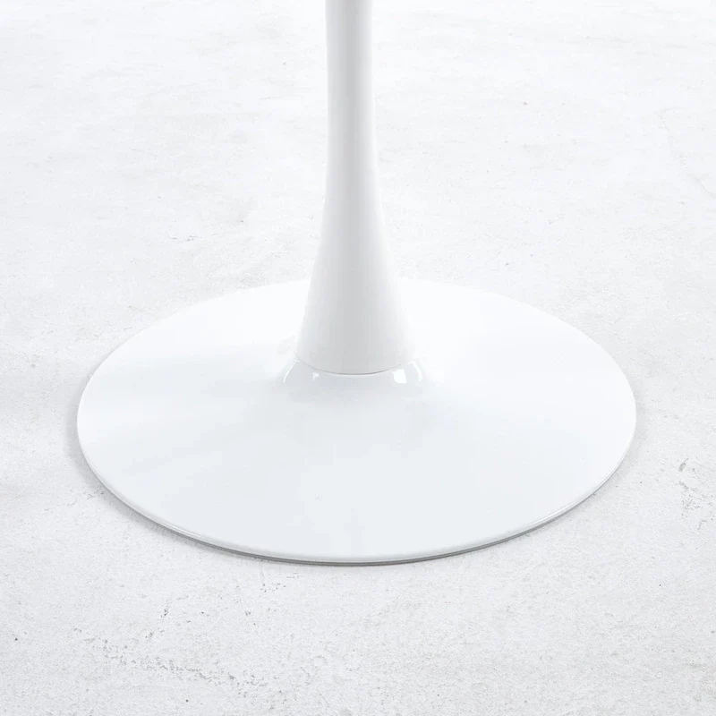 Round Tulip Table with MDF Top, Pedestal Design